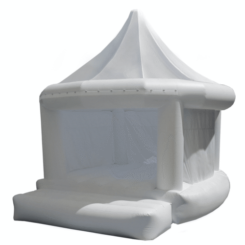 White Classic Wedding Bounce House