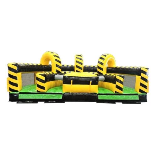 Venom U-Turn Inflatable Obstacle Course with Blower