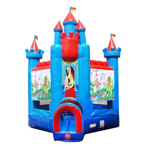 Deluxe Inflatable Bounce House with Blower, Brave Knight